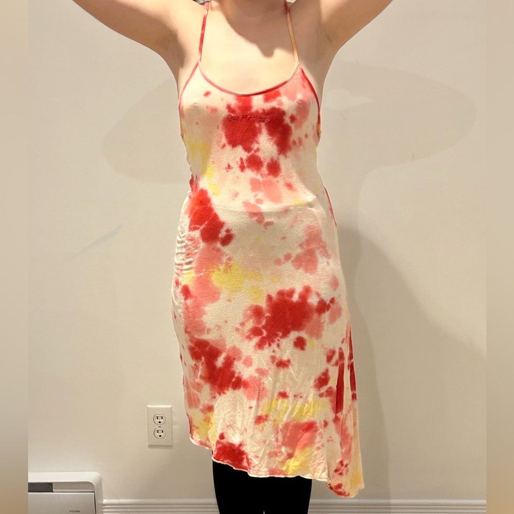 DIESEL JUNIOR TYE DIE ASYMMETRICAL DRESS